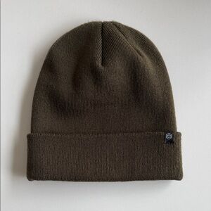 Olive Green Beanie Hat